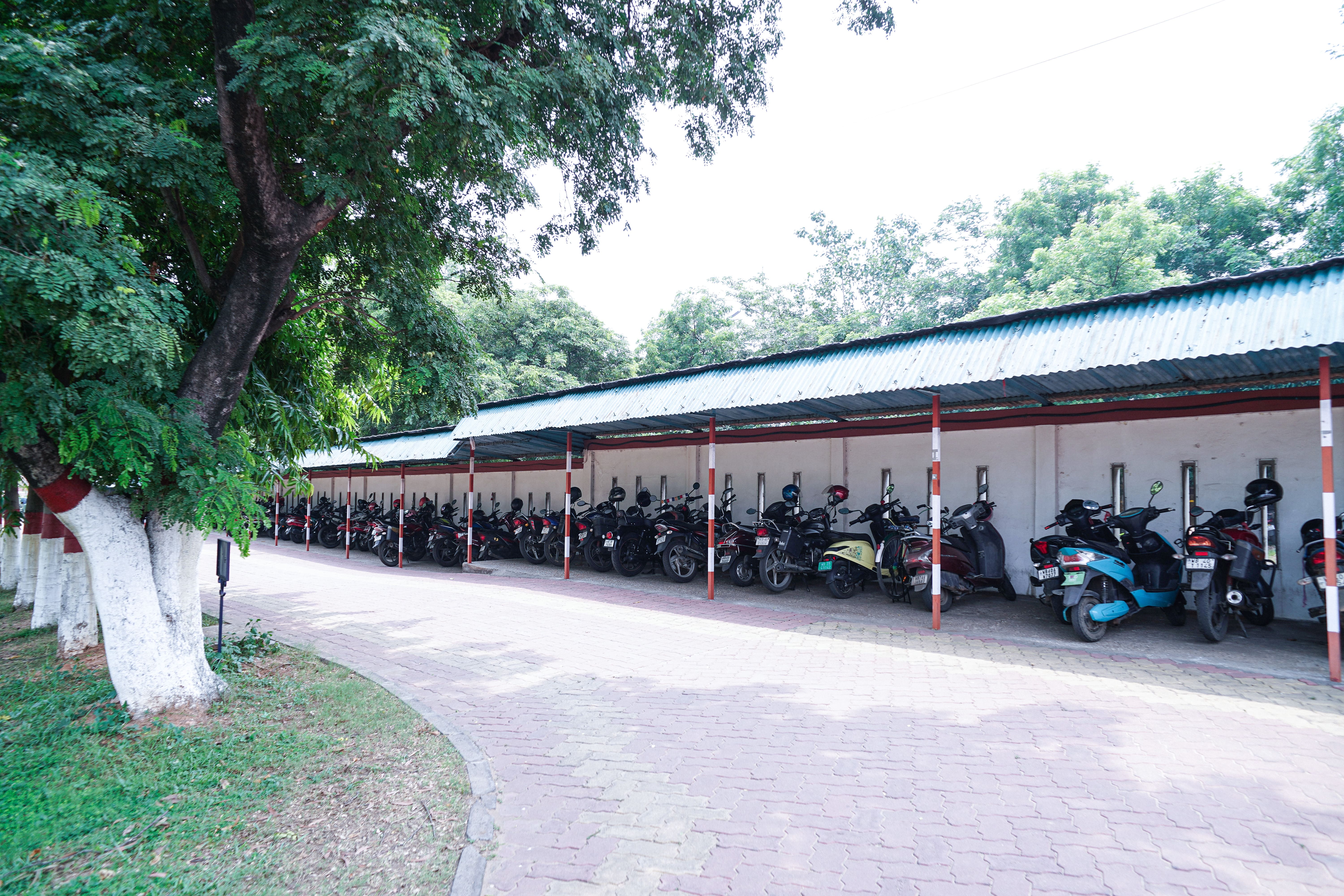 Parking facility view 4