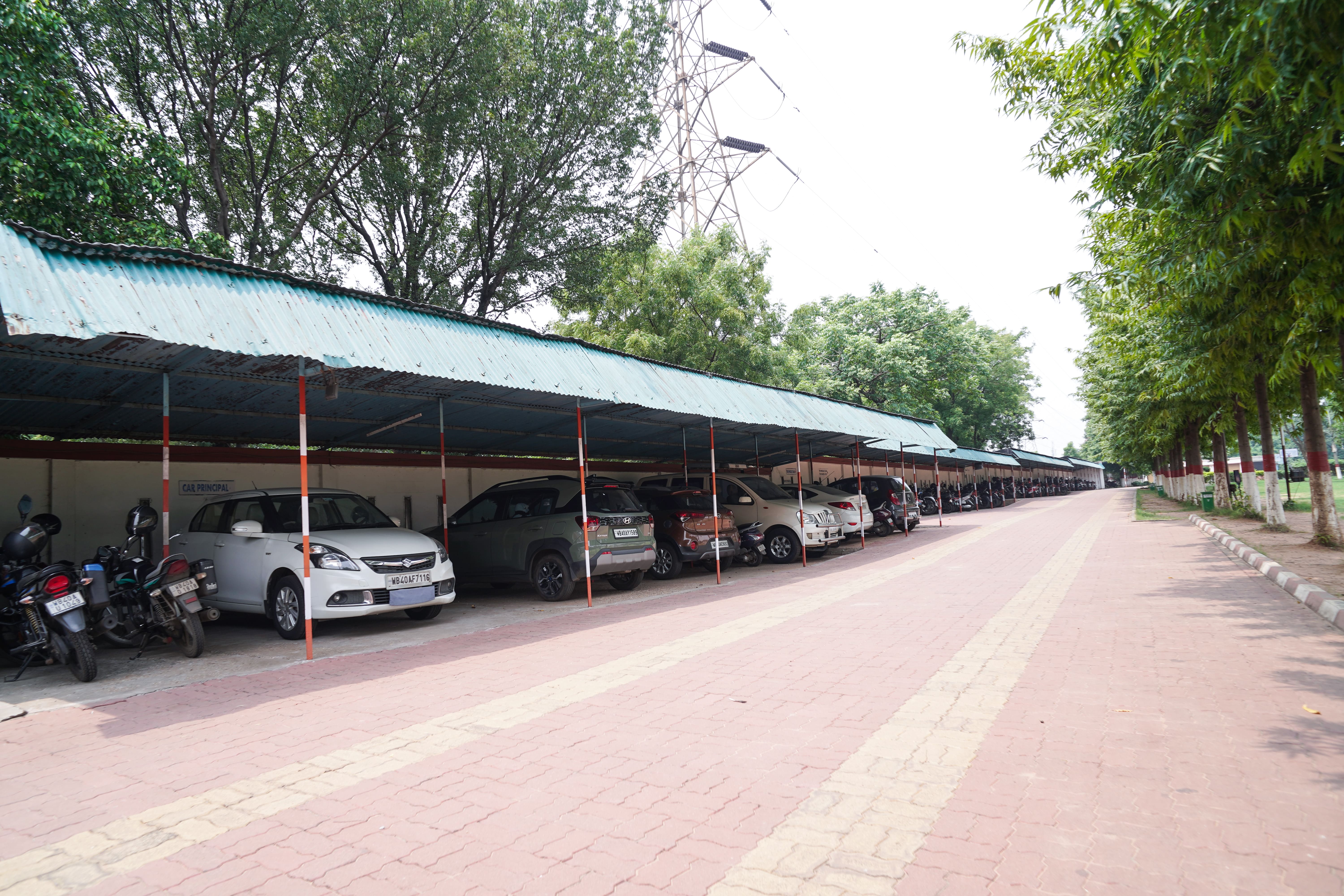 Parking facility view 9
