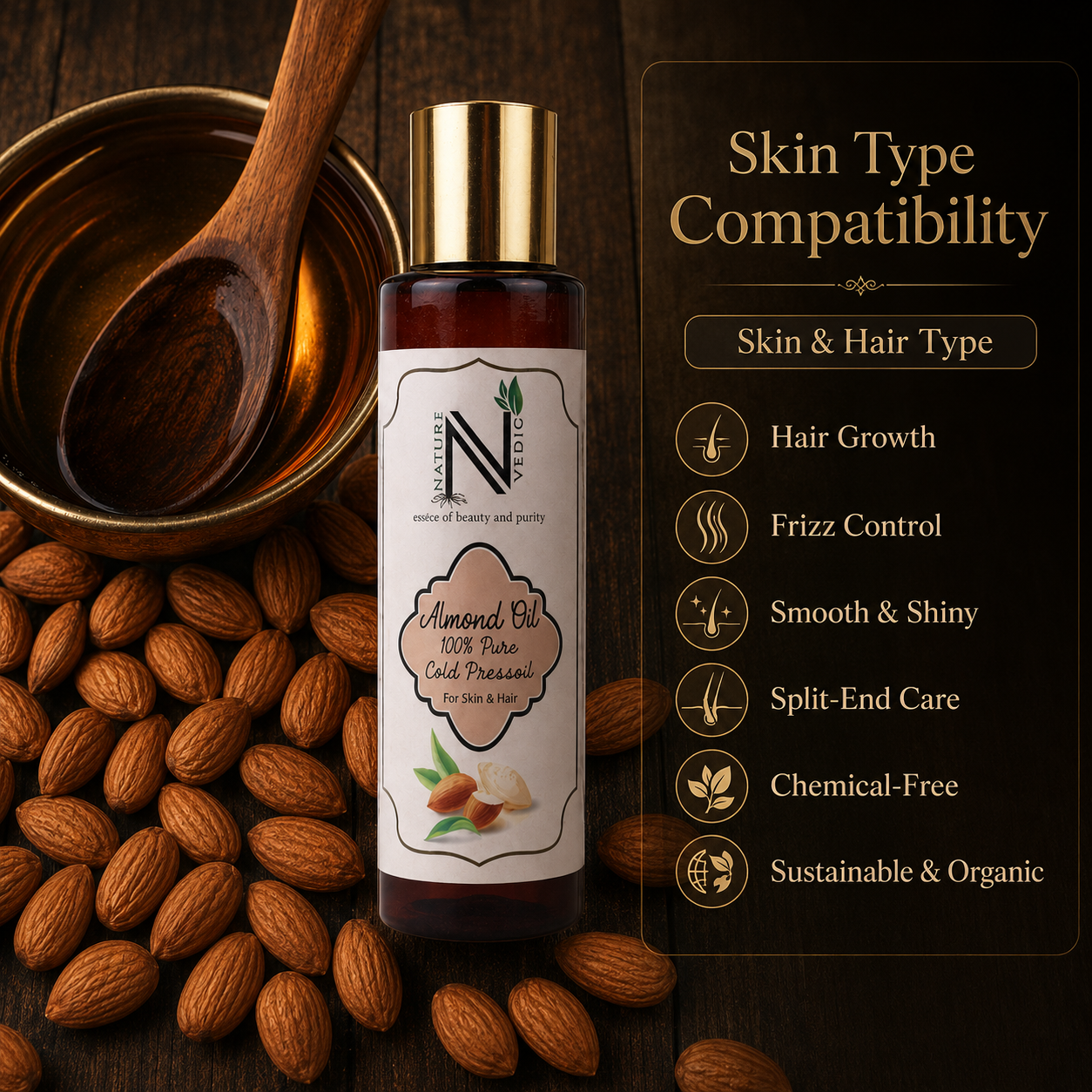 Almond oil