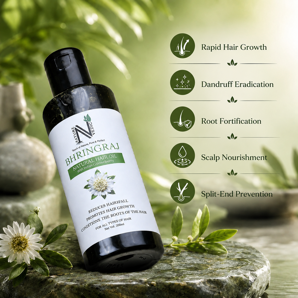 Bhringraj Natural Hair oil